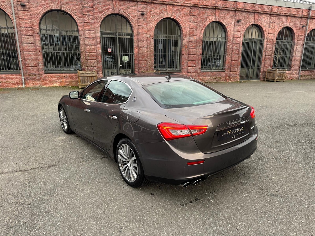 Maserati Ghibli 3.0 V6 Diesel 275 ZF8  - GARANTIE - Révisé