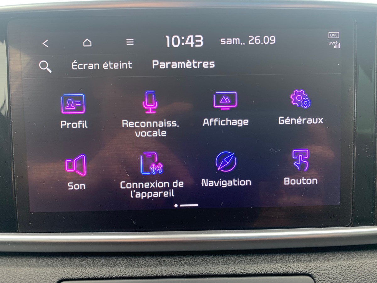 Kia Sportage 136 chevaux | GT LINE | Caméra de recul | Apple car play | Régulateur de vitesse | GPS