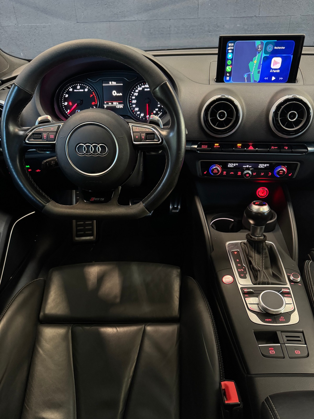 Audi RS3 Sportback 2.5 TFSI 367 CH Quattro S Tronic