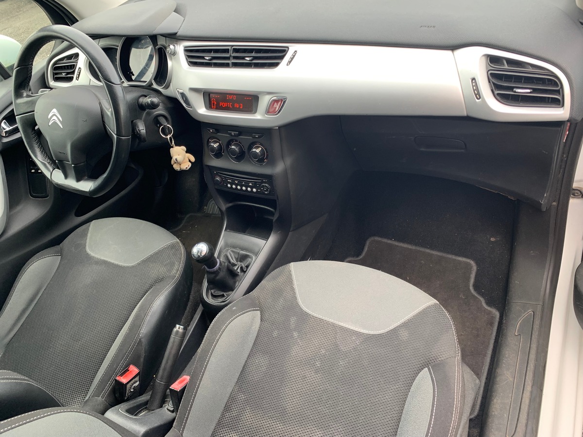 Citroën C3 68 ch | 2 Places | Régulateur de vitesse | Climatisation | Roue de secours homogène 15"