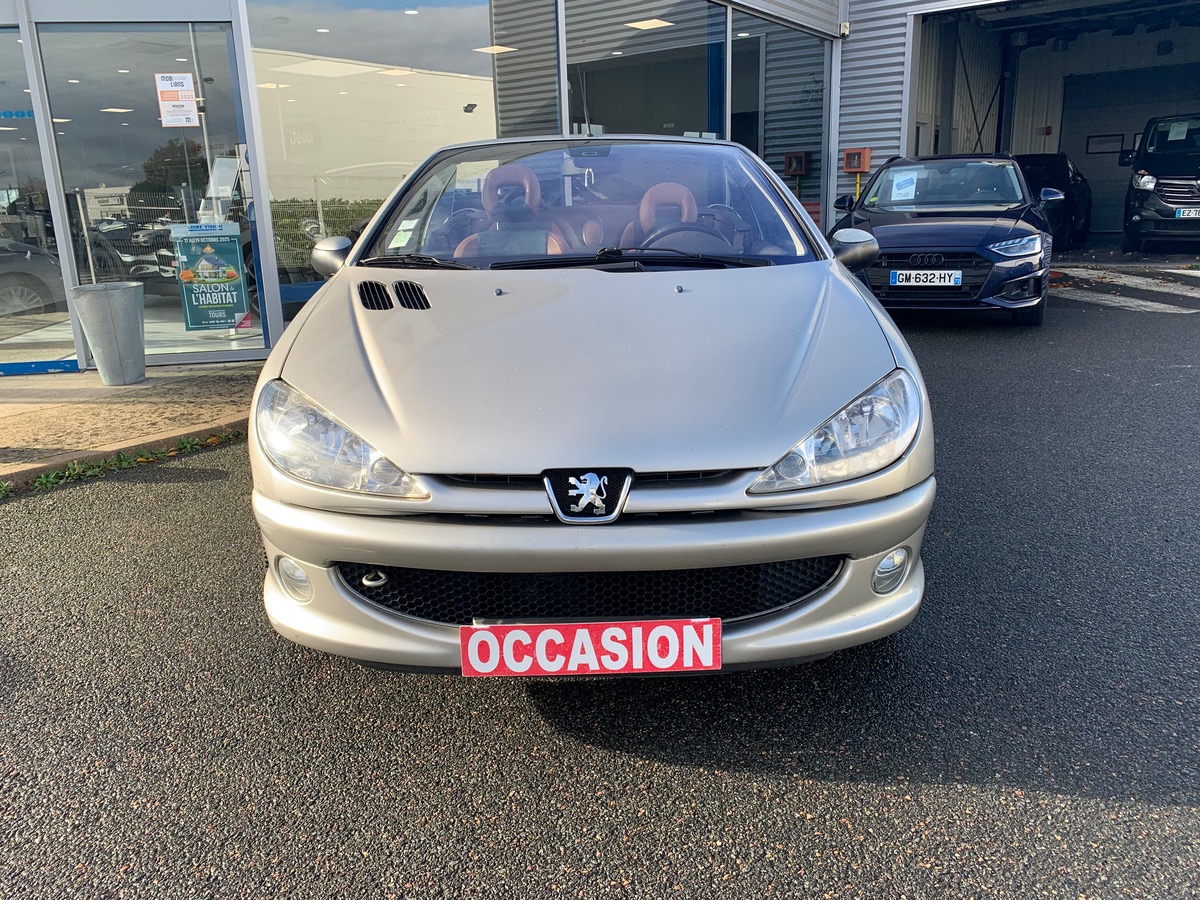 Peugeot 206 CC 136 ch | Rolland Garros | Sellerie cuir | Climatisation automatique | Jantes Alu