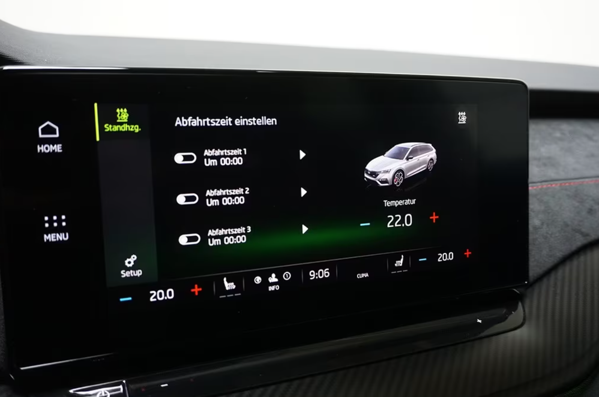 Skoda Octavia Combi IV 2.0 TDI 200ch RS 4x4 DSG7/Attelage/Caméra/Aff tête haute