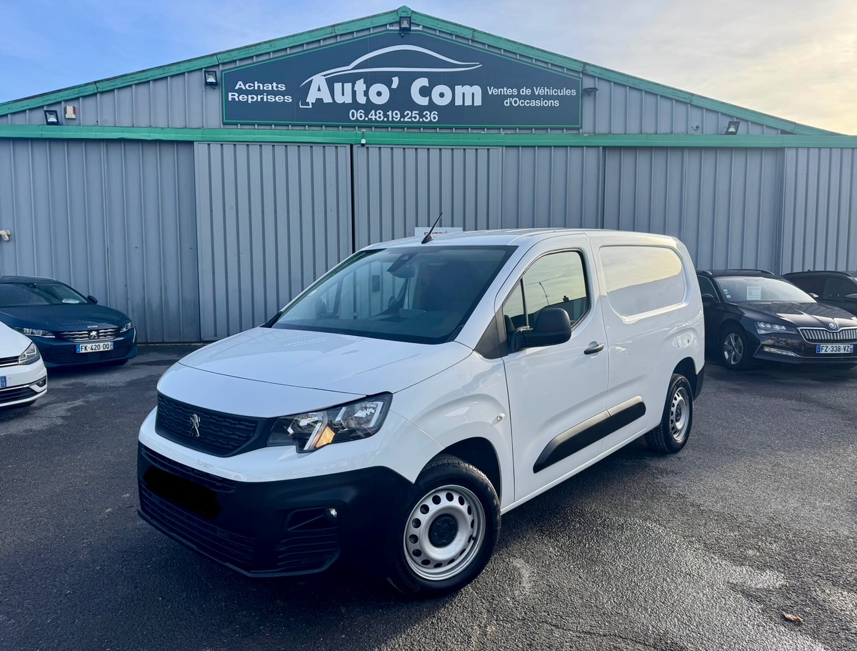 Peugeot Partner L2 LONG 1.5 BHDI 100CH PREMIUM 2 PLACES / PRIX HT