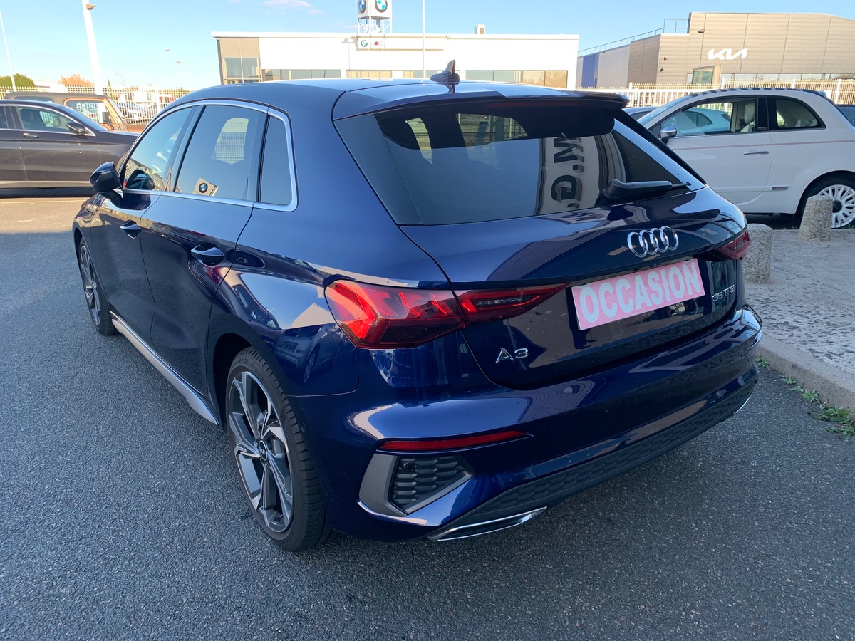 Audi A3 Sportback 150 ch | S-line | Affichage tête haute | Matrix LED clignotants dynamiques