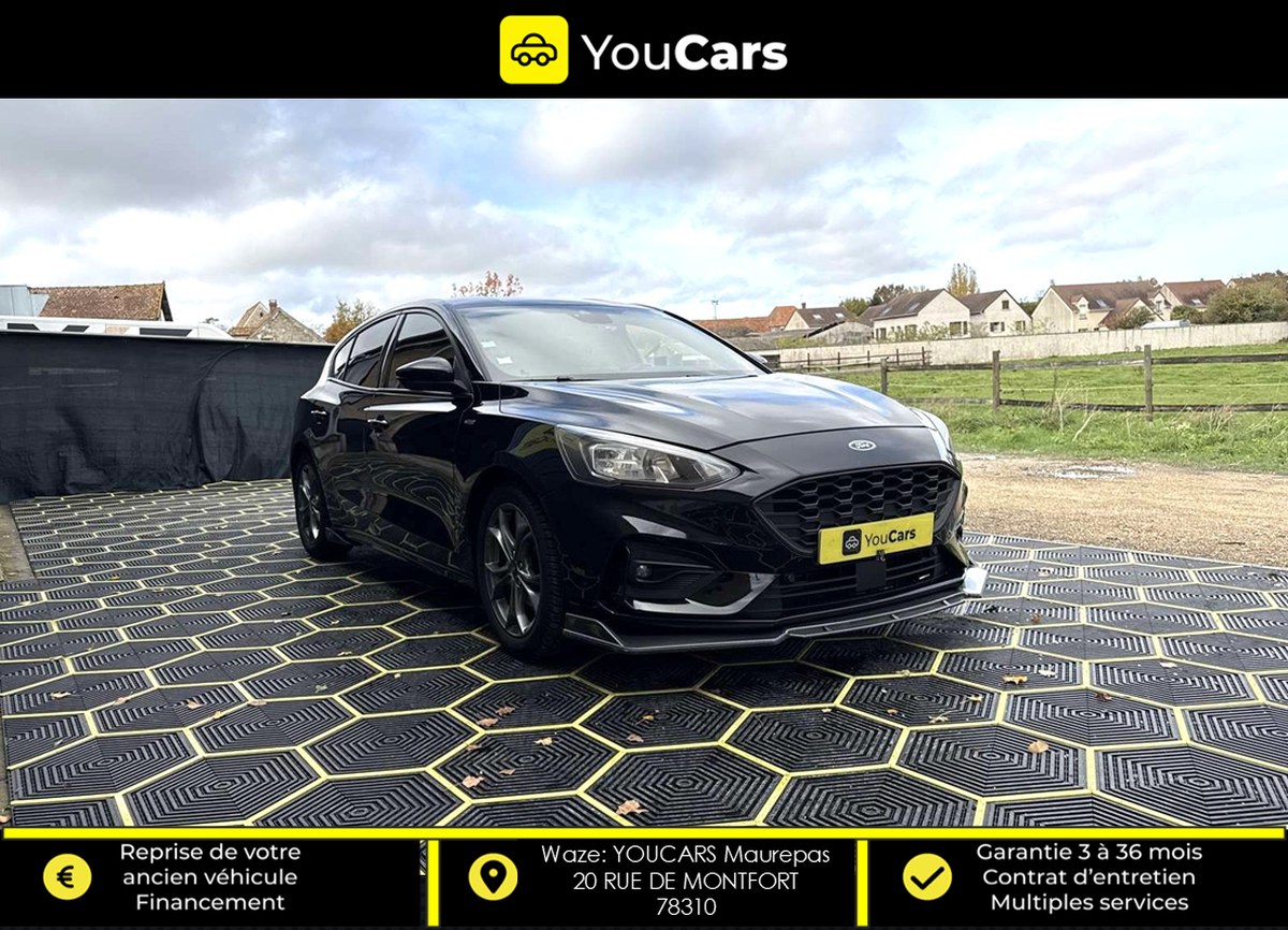 Ford Focus ST LINE IV 1.0 SCTi EcoBoost 125 cv CARPLAY - RADAR DE RECUL