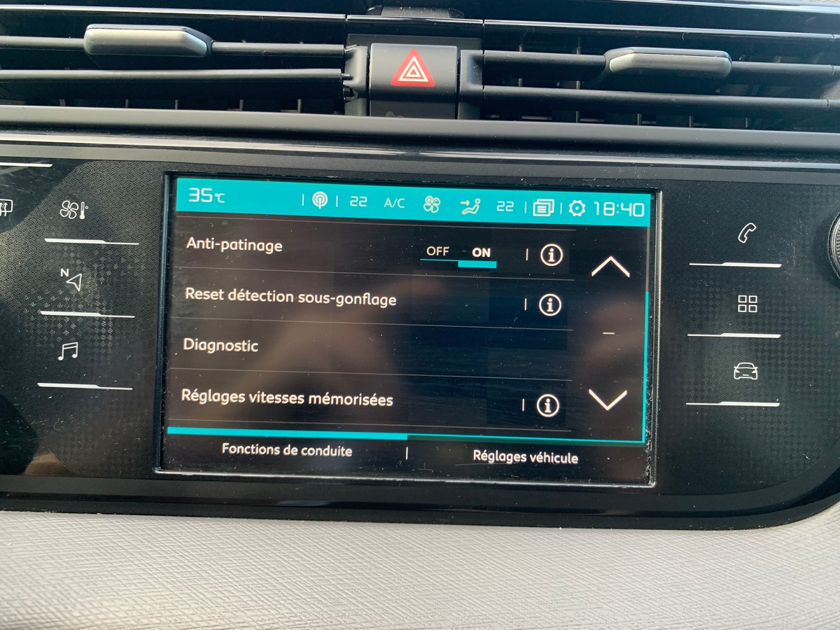 Citroën C4 SpaceTourer 120 chevaux | Live | Régulateur vitesse | Apple car Play Android auto | GPS