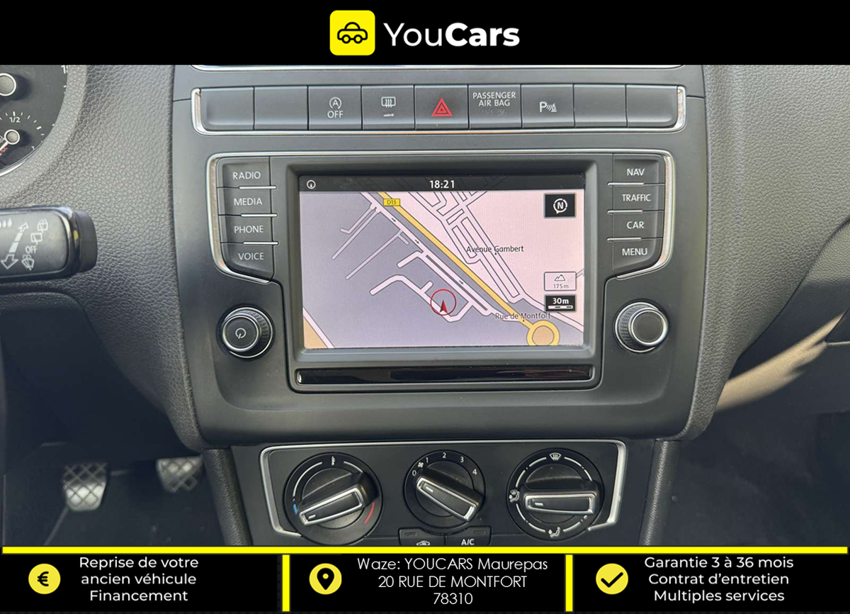 Volkswagen Polo 5 portes Phase 2 1.4 TDI 12V BlueMotion 90 cv