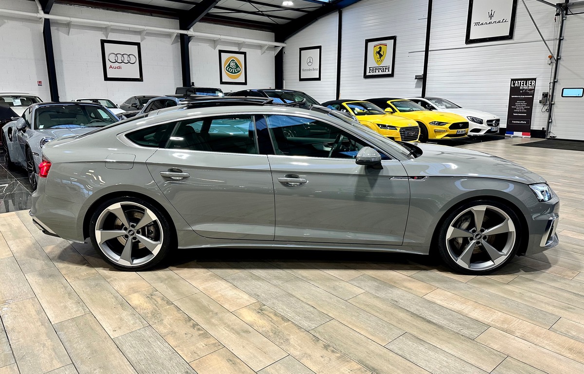 Audi A5 Sportback II (2) 50 TDI 286 S Line Quattro Tiptronic 8 1ère Main FR a