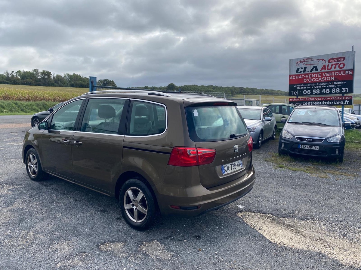 Seat Alhambra 2.0 tdi 140cv 7 places contrôle technique ok 