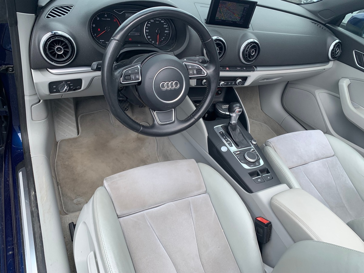 Audi A3 Cabriolet 150 chevaux | GPS | Caméra de recul | Régulateur de vitesse | Bluetooth