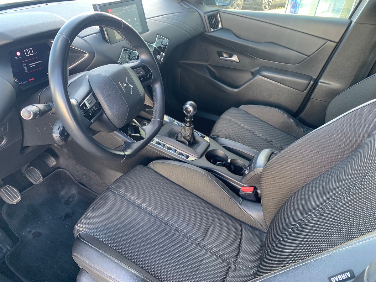 DS DS 3 110 chevaux | So Chic | Caméra de recul | Apple car play Android auto | Régulateur vitesse