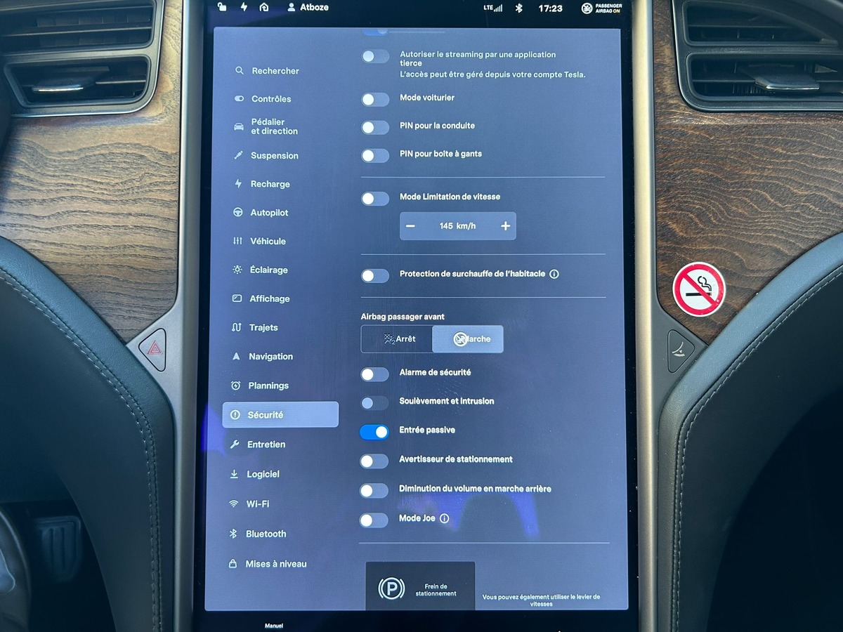 Tesla Model S DUAL MOTORS 612 CH 550 KMS AUTONOMIE FULL OPTIONS