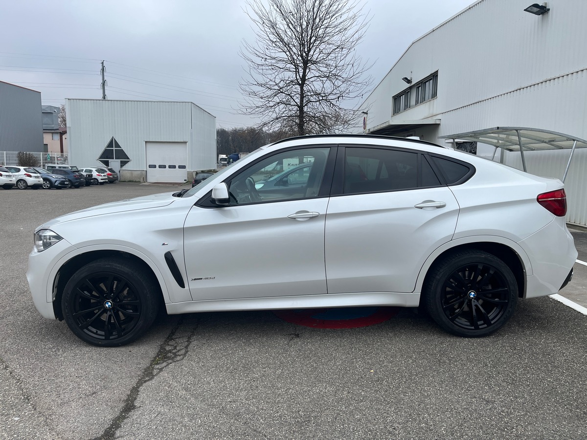 Bmw X6 XDRIVE40D M SPORT 313ch , SUIVI COMPLET, GPS, CAMERA DE RECUL