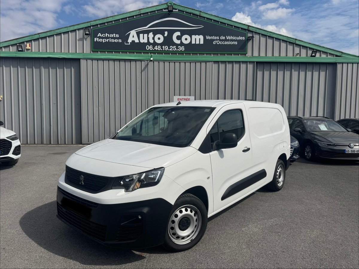 Peugeot Partner LONG XL 1.5 BHDI 100CH ASPHALT 2 PLACES