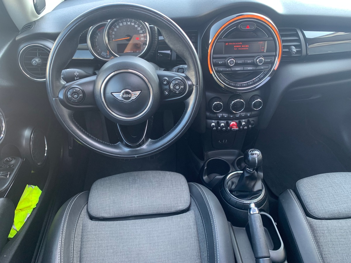 Mini Cooper 136 ch | Chili | Toit ouvrant panoramique | Mode Sport | Régulateur vitesse | Bluetooth