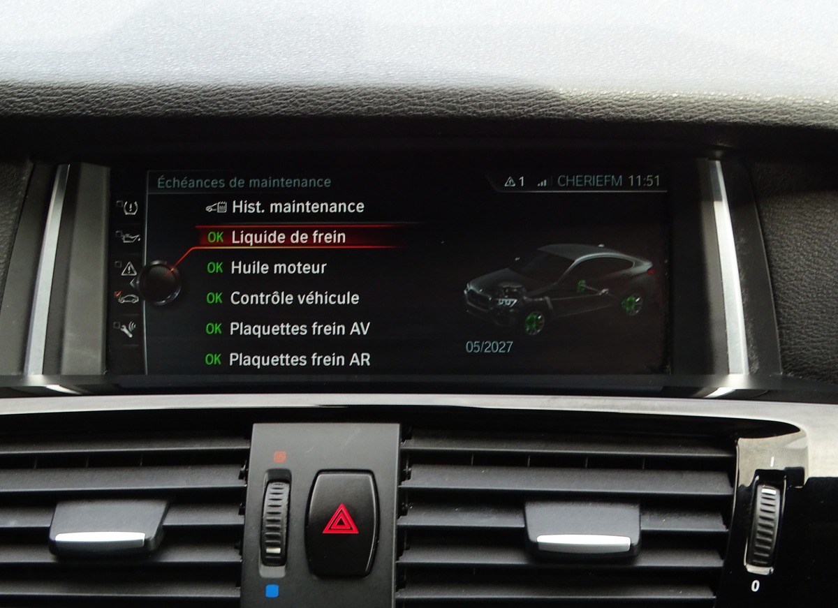 Bmw X4 II (F26) XDRIVE20D 190 Ch M SPORT BVA8 / Caméra 360° / Sièges chauffants / Pack Black / Leds