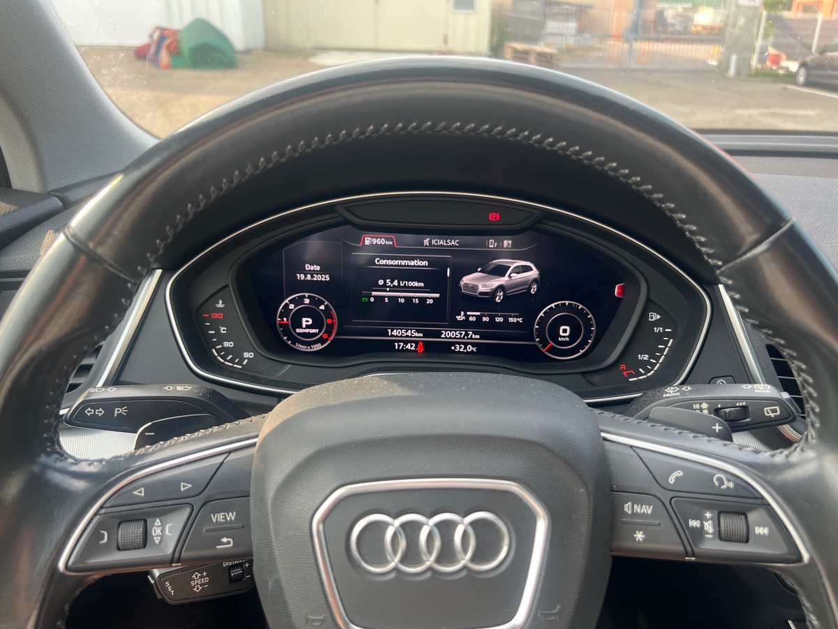 Audi AUDI Q5 35 TDI QUATTRO 163cv DESIGN LUXE S TRONIC, SUIVI COMPLET AUDI, TOIT OUVRANT,