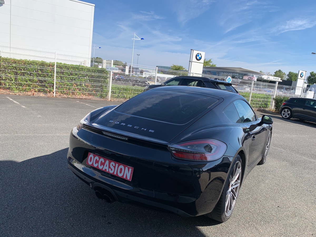 Porsche Cayman 981 | 275 ch | Jantes "911 Turbo" 20 pouces | Sièges chauffants | Assistance parking