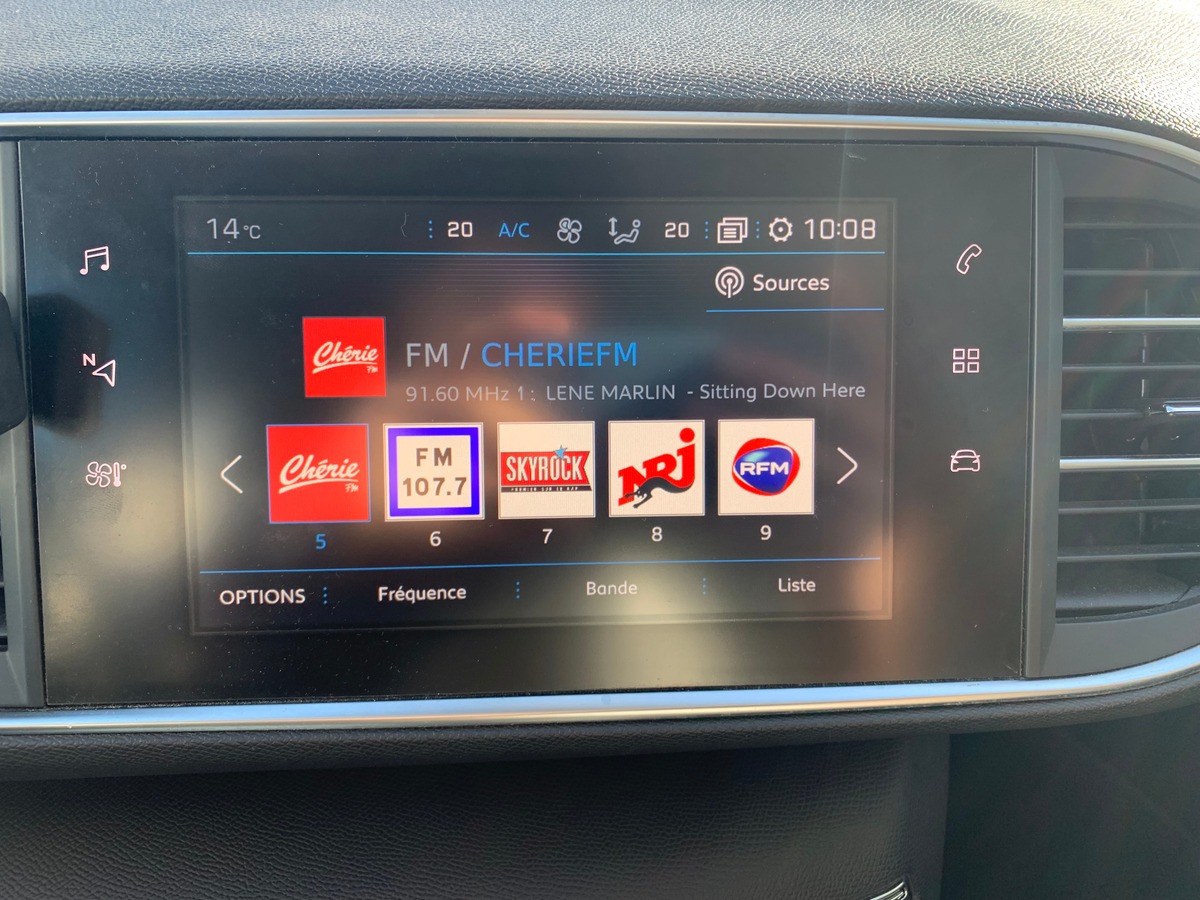 Peugeot 308 130 ch | Allure | Caméra de recul | Apple car play | Régulateur vitesse | Barres de toit