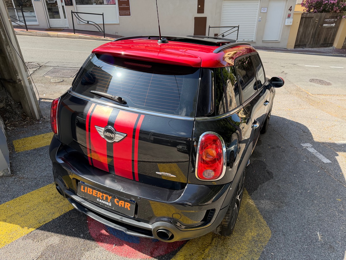 Mini Countryman JCW  218 CV ALL4 / Toit Ouvrant / GPS / Jantes Works / Intérieur Cuir  /Full Options
