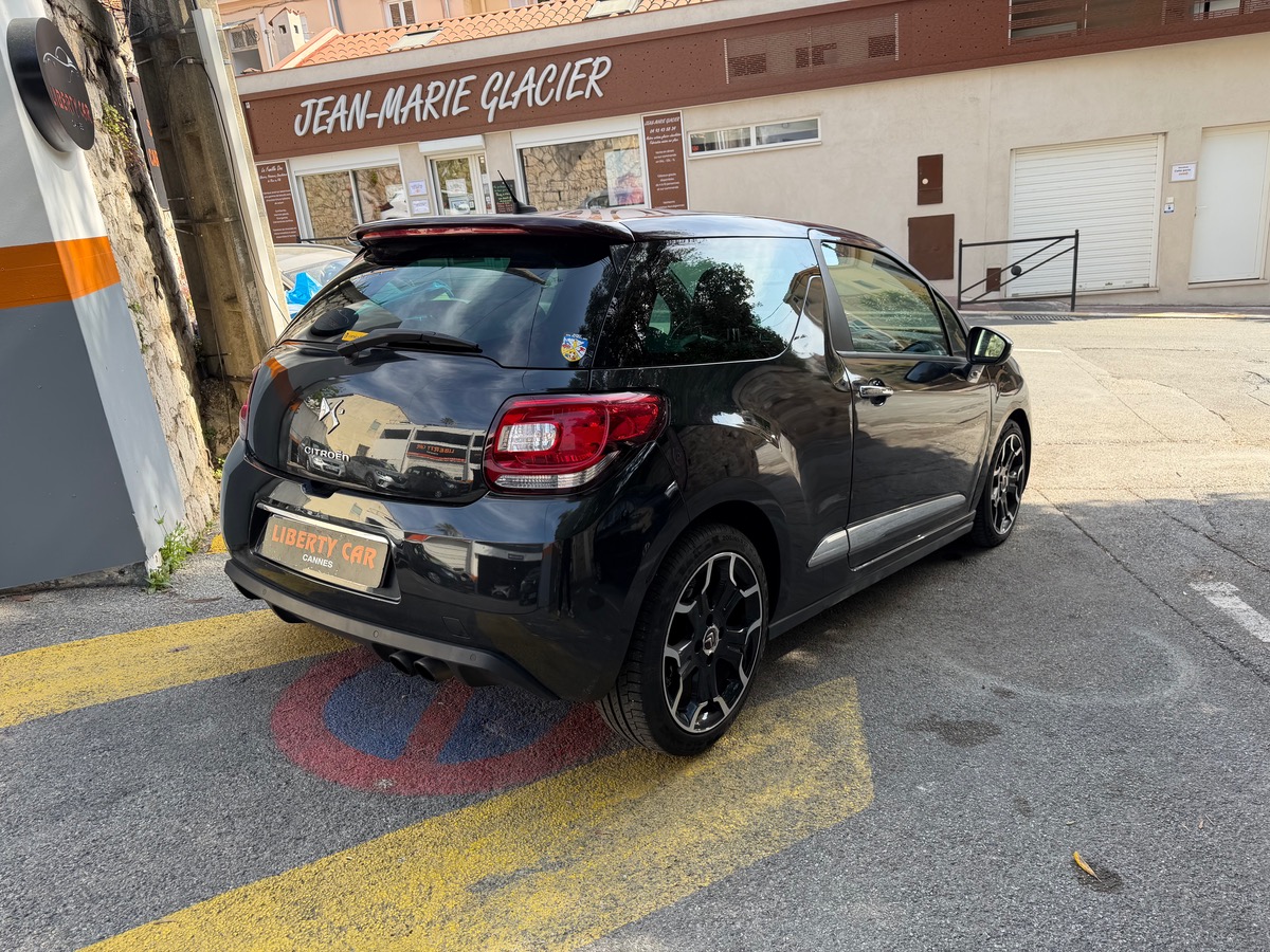 Citroën DS3 1.6 THP 156 CV / Sport Chic / GPS / Clim Auto / radar / Pack Cuir/ Jantes Sport