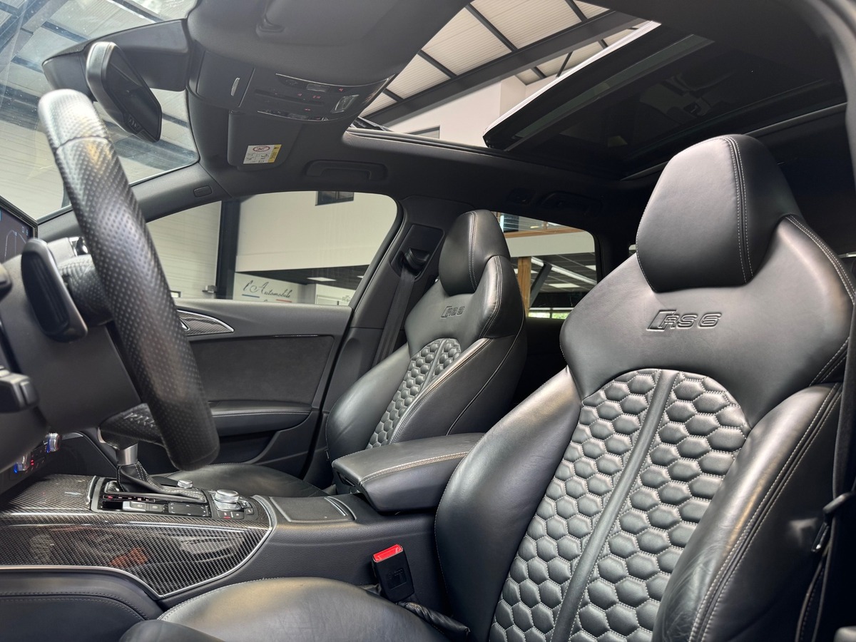 Audi RS6 AVANT PERMORMANCE  V8 4.0 QUATTRO 605cv FULL BLACK CARBONE IMMAT FR  MILLTEK + xx