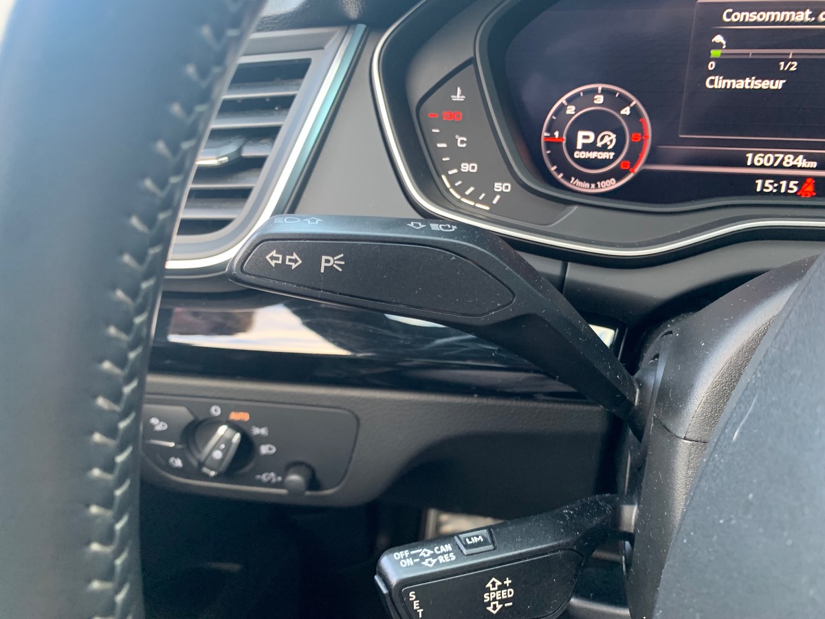 Audi Q5 190 ch | S-Line | Virtual Cockpit | Coffre assisté électriquement | Caméra de recul