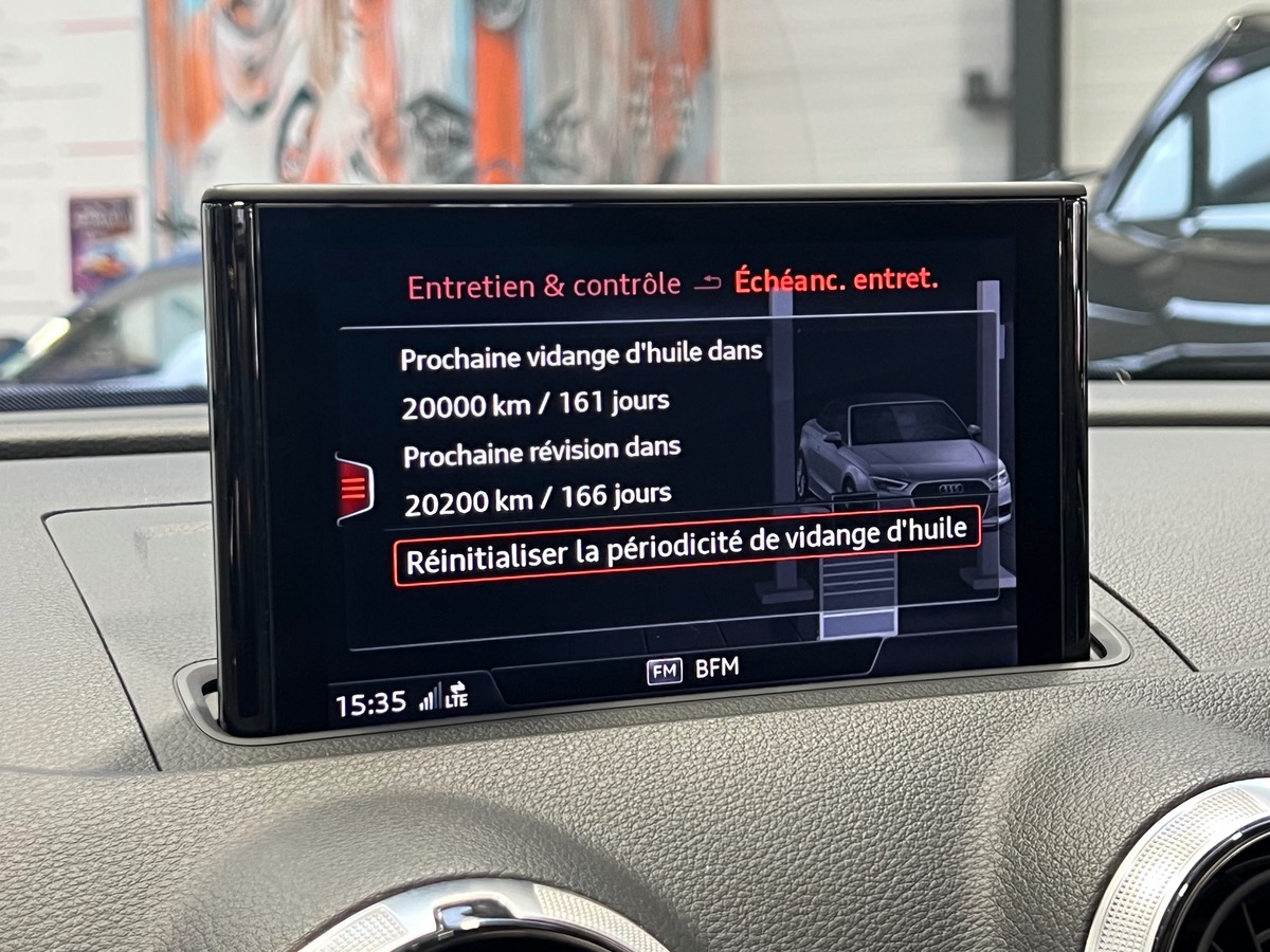 Audi A3 Cabriolet 35 TFSI 150CV S-LINE 1ERE MAIN FULL O