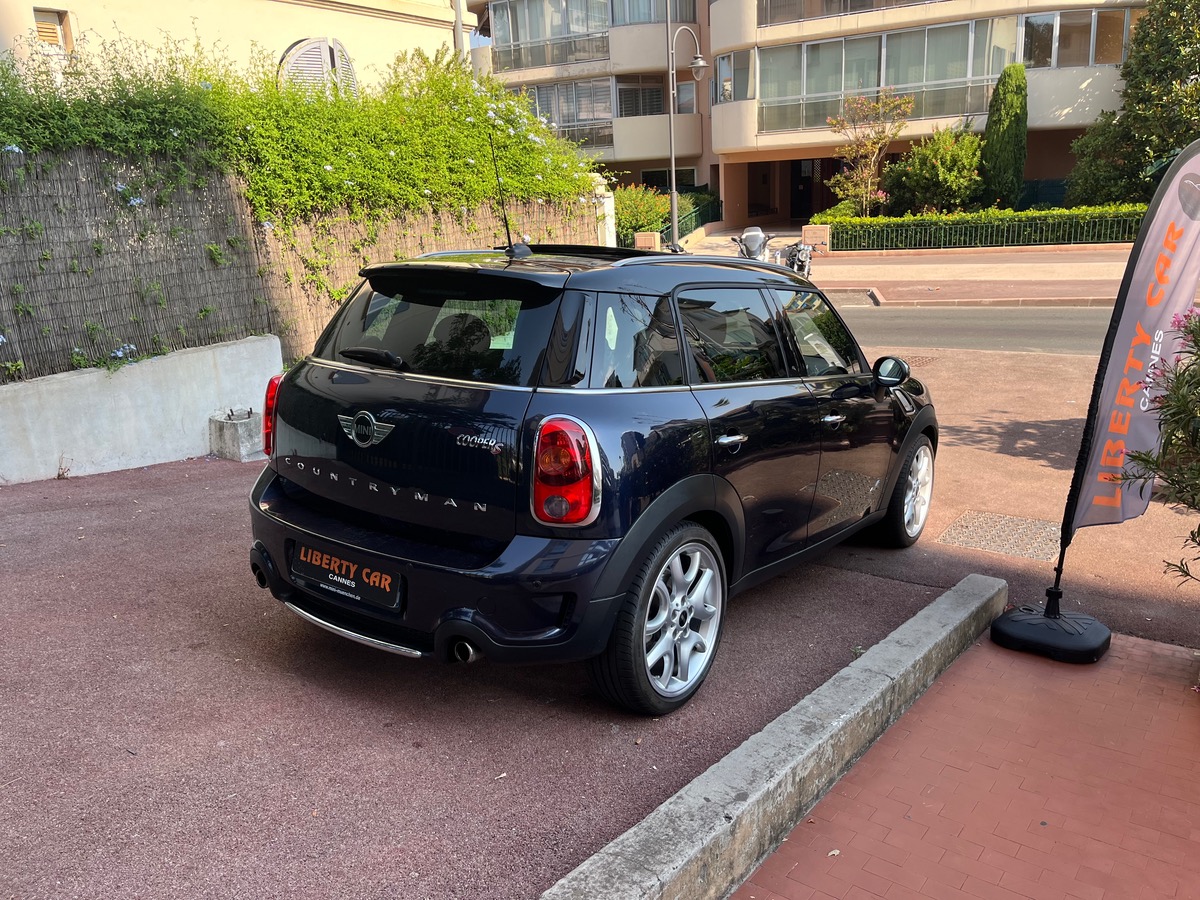 Mini Countryman Cooper S 190 CV ALL4 TOIT OUVRANT / CUIR Marron / GPS