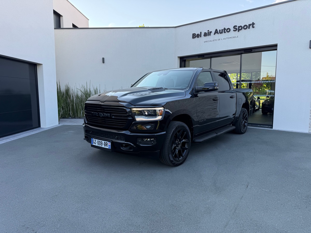 Dodge RAM 1500 LARAMIE SPORT NIGHT EDITION 402 CH / TVA / CARNET / 21663 KMS