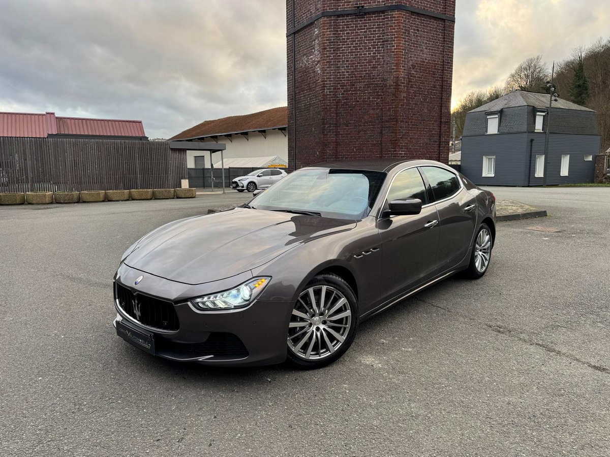 Maserati Ghibli 3.0 V6 275 ZF8 - Française - GARANTIE - Révisé