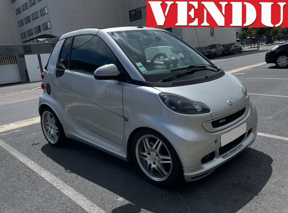Smart Fortwo Cabriolet 451 Brabus 1.0 (98 ch)