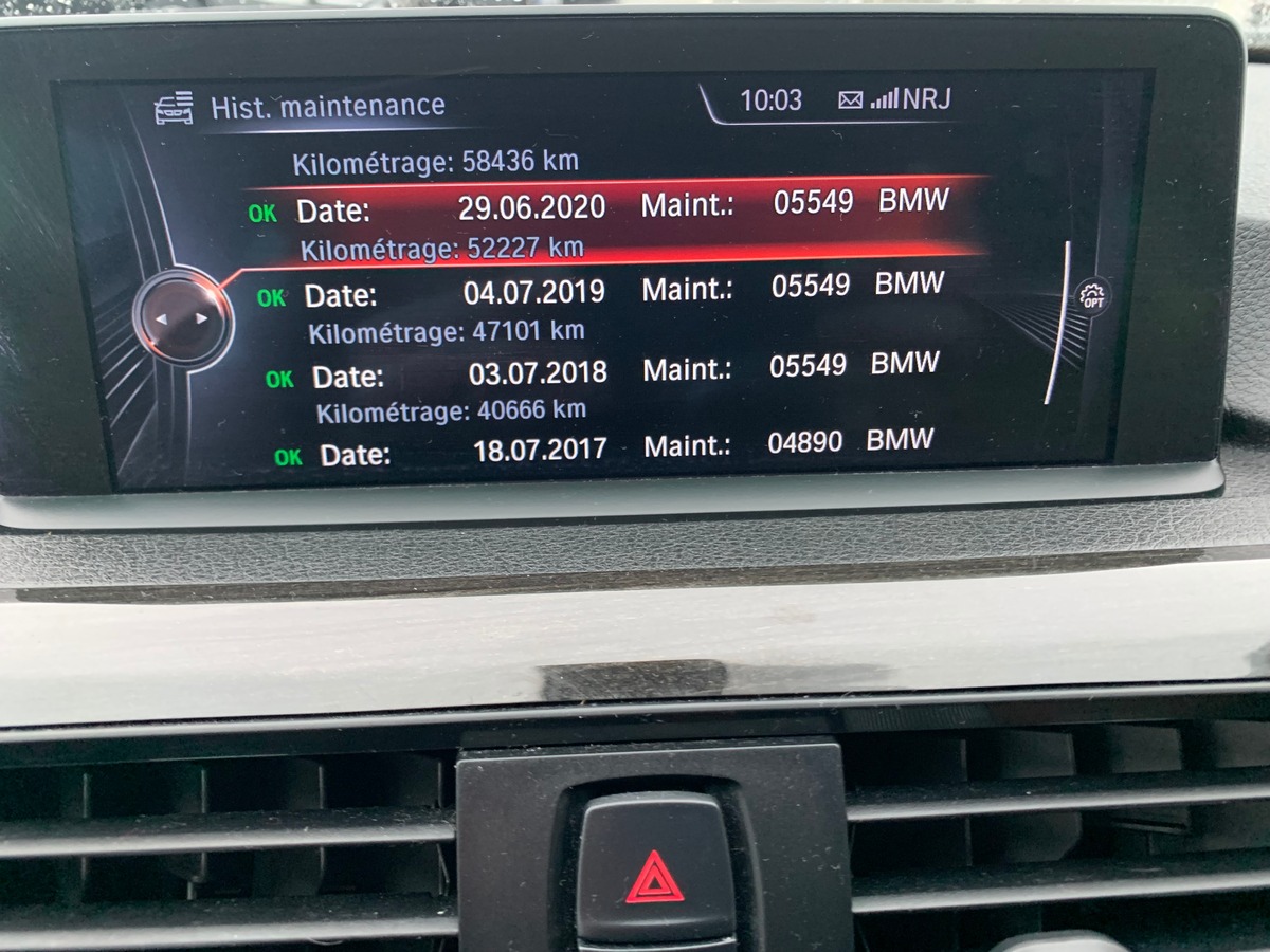 Bmw Série 3 184 | Luxury | Cuir | Radar avant arriére | Historique maintenance | Démarrage sans clé