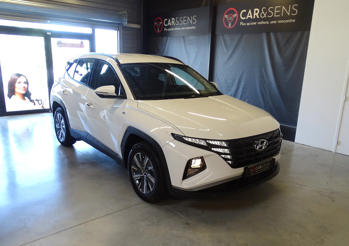 Hyundai Tucson 1.6 T-GDI 150 ch hybride INTUITIVE CARPLAY 1er main garantie constructeur