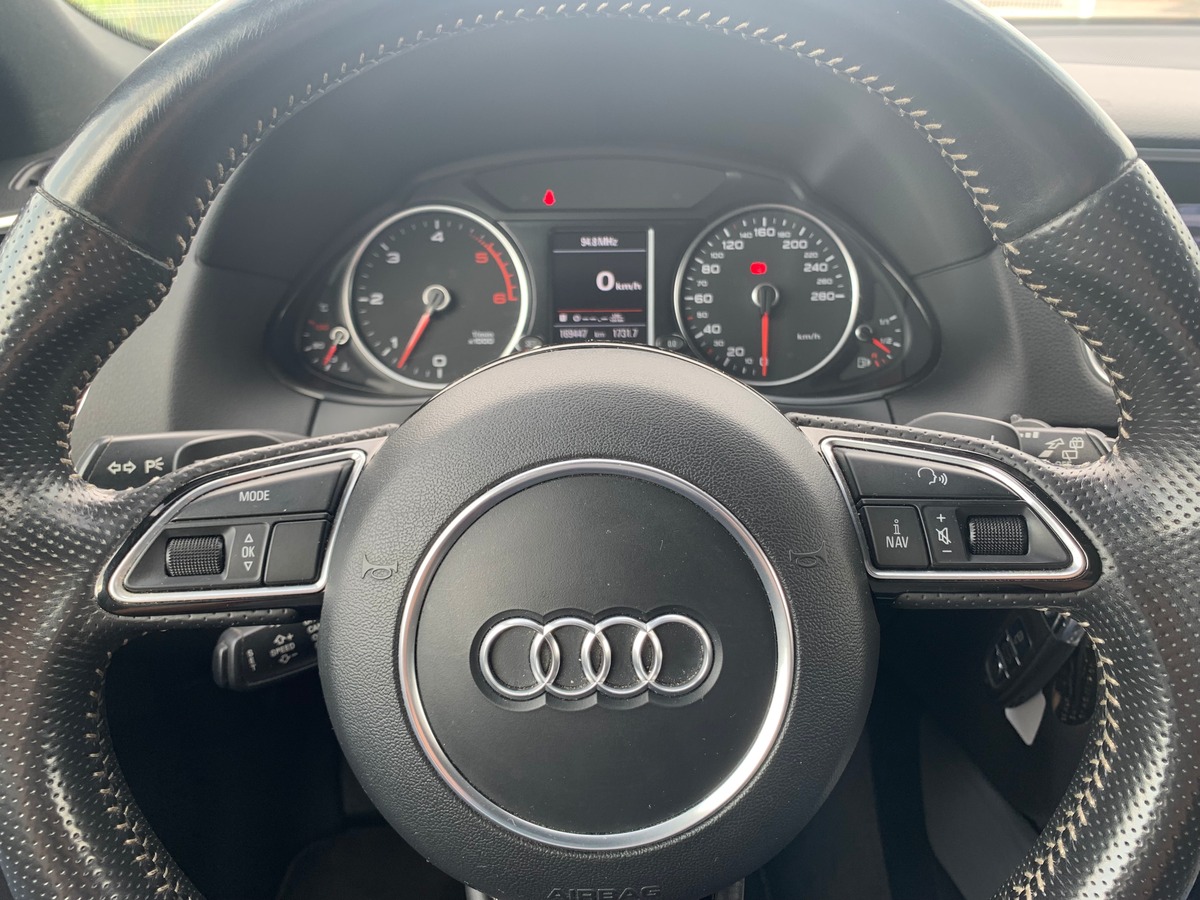 Audi Q5 258 ch | S-line | QUATTRO | Caméra de recul | Régulateur vitesse | Toit ouvrant panoramique