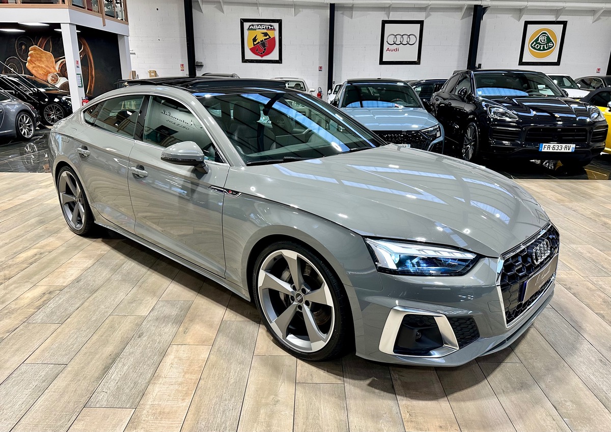 Audi A5 Sportback II (2) 50 TDI 286 S Line Quattro Tiptronic 8 1ère Main FR a