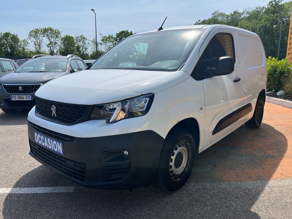 Peugeot Partner standard 650 kg L1 1.5 BlueHDi 75 CH tva récupérable 1ERE MAIN