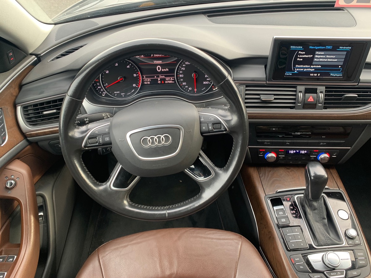 Audi A6 Limousine 190 ch | AMBITION LUXE | GPS | Caméra Recul | Système d'accès, démarrage sans clé