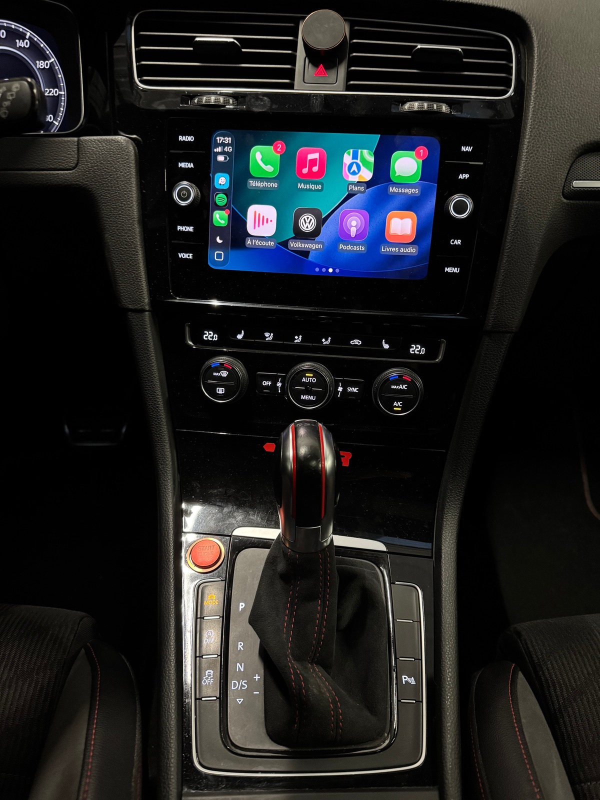 Volkswagen GOLF 7 GTI TCR 2.0 TSI 290CH DSG7 PURE GREY