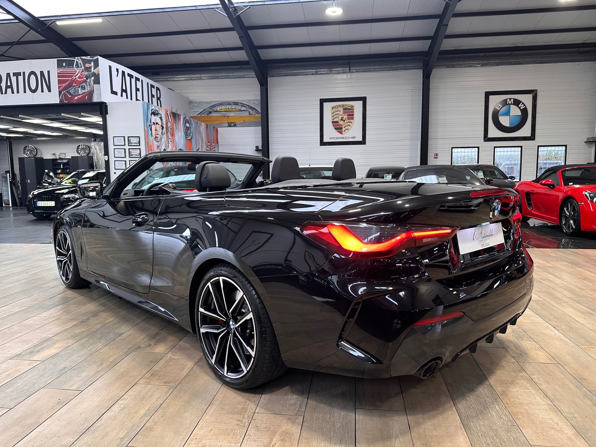 Bmw Série 4 Cabriolet 420i M SPORT 184 cv G23 BVA8 - Hifi HARMAN KARDON - HUD - Garantie 03/2026