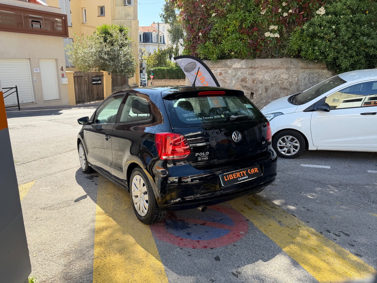 Volkswagen Polo 1.4 i 86 CV / 1er main / Km Réel / DSG7 / Clim / Roue de Secours/ Courroie Neuve