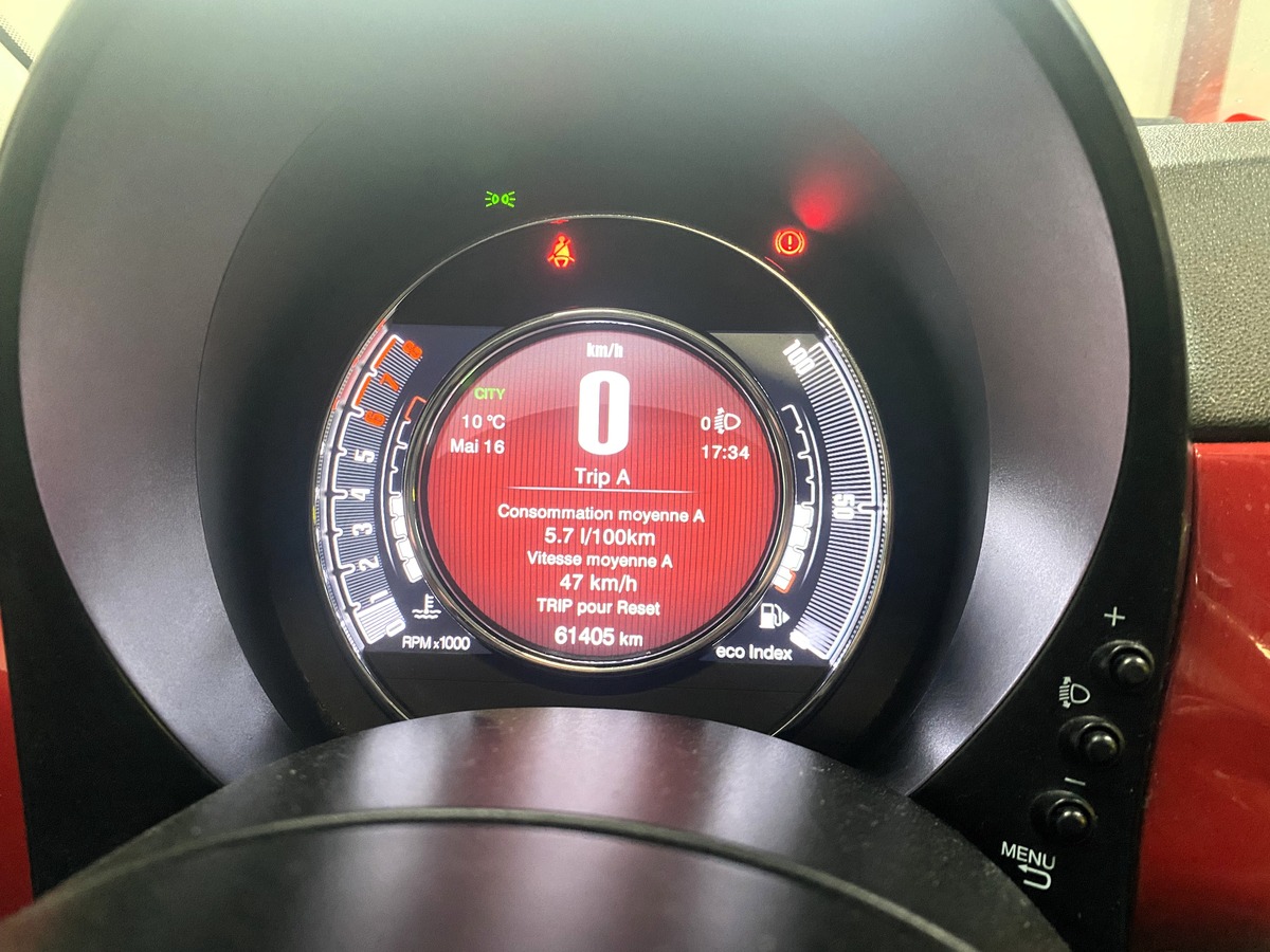 Fiat 500 1.2 (2) 69 CH LOUNGE (DISTRIBUTION NEUVE)