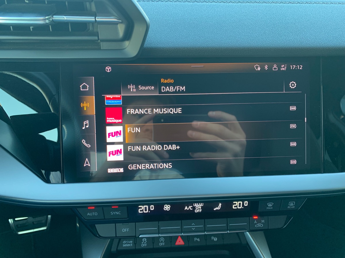 Audi A3 Sportback 150 ch | S-line | Affichage tête haute | Matrix LED clignotants dynamiques