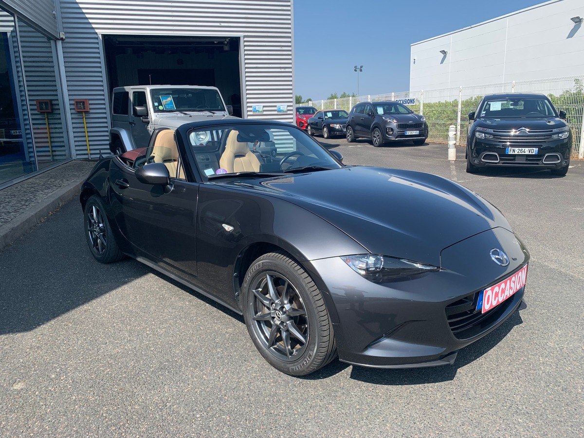 Mazda MX-5 130 ch | Cherry Top | Caméra recul | Régulateur vitesse | Siéges chauffants | Audio BOSE