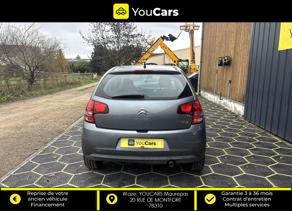 Citroën C3 II 1.4 HDi FAP Airdream 68 cv REGULATEUR CLIM AUTO IDEAL JEUEN PERMIS