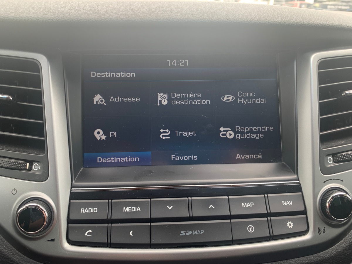 Hyundai Tucson 141 chevaux | Creative | Caméra de recul | Attelage | Roue de secours