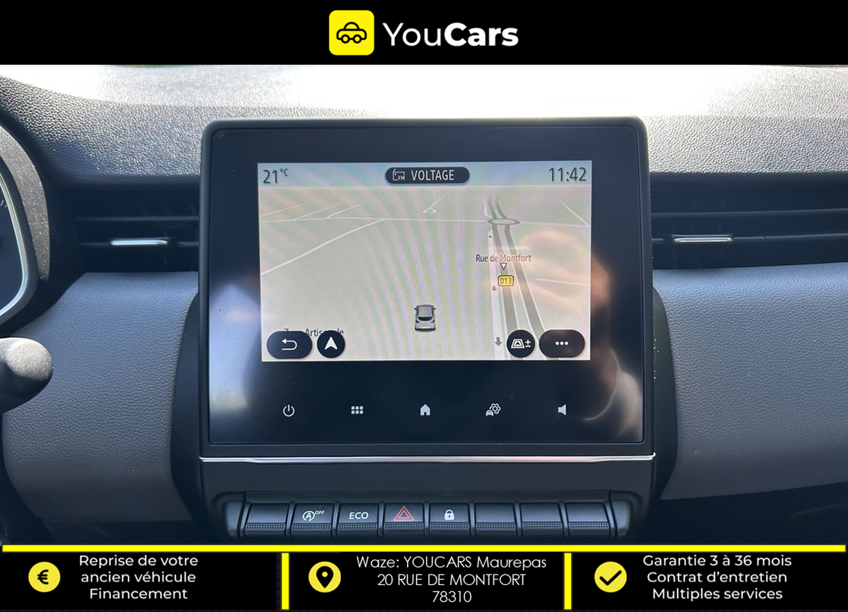 RENAULT Clio V ZEN 5 Portes 1.5 dCi DPF 5 PL 85cv ECRAN GPS TACTIL - CARPLAY - JANTE ALU 16 POUCES