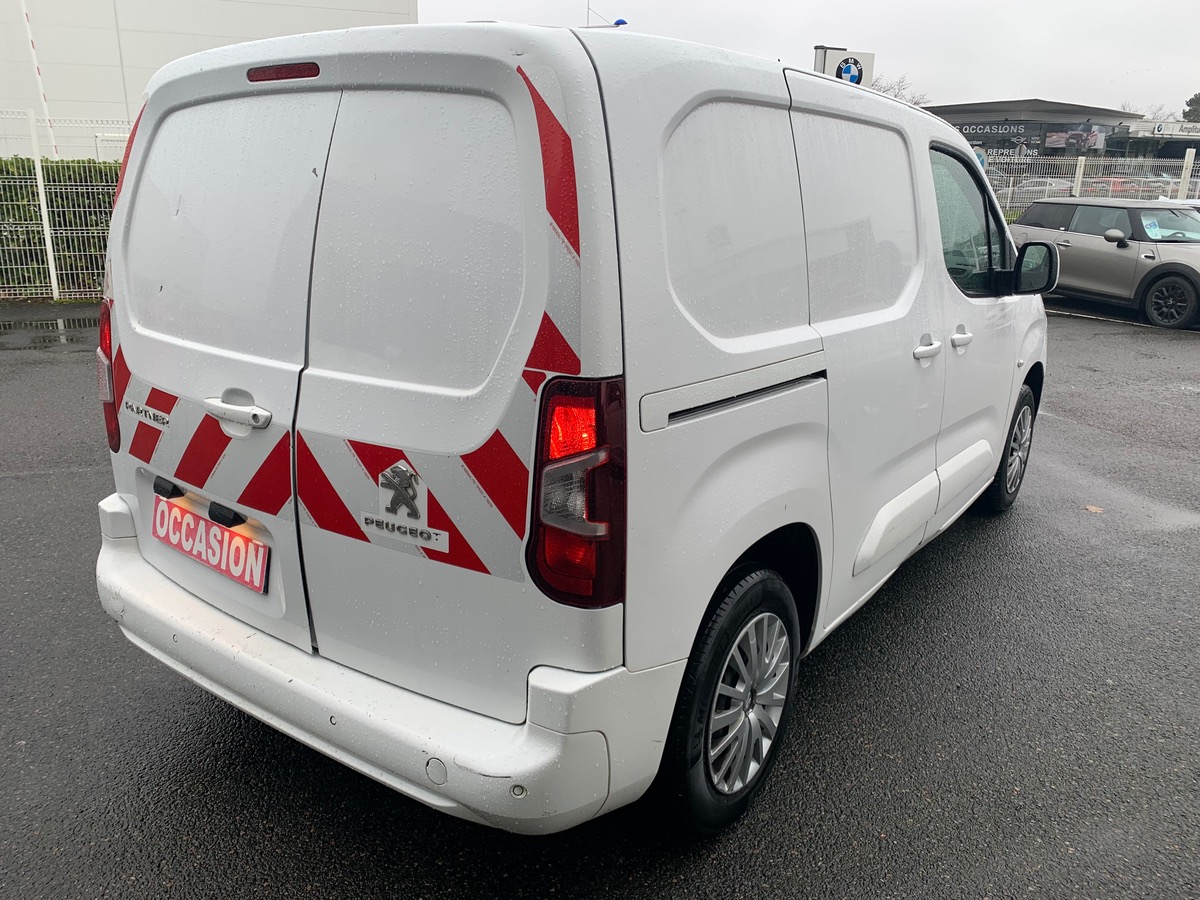 Peugeot Partner 100 ch | PREMIUM | Régulateur de vitesse | Radar de recul | Climatisation | 3 places
