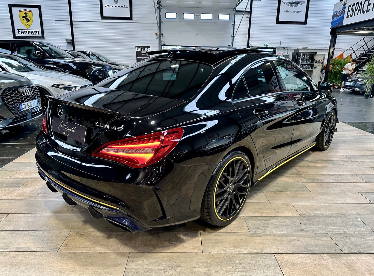 Mercedes-Benz CLA (2) 45 AMG 381 Yellow Night Edition 4Matic 7G-DCT Full