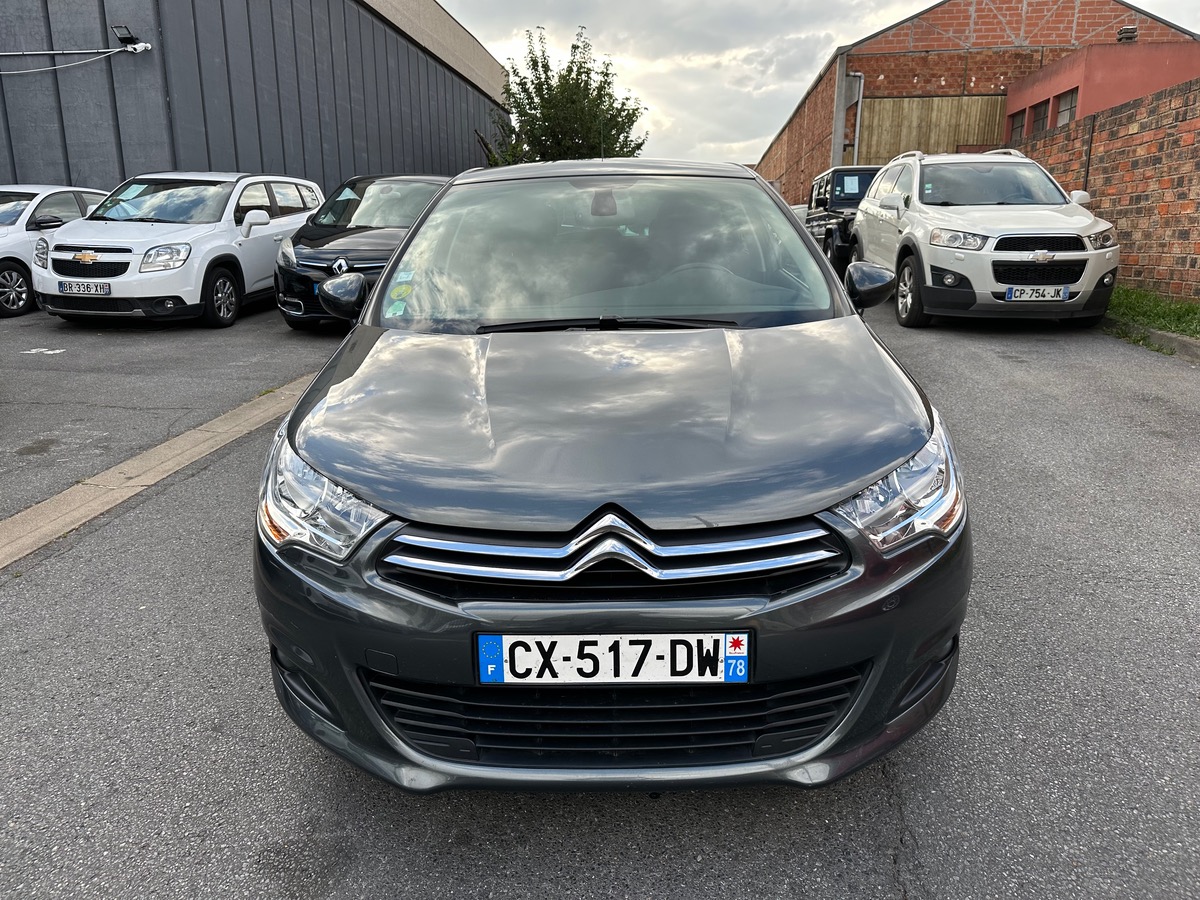 Citroën C4 1.6 e-HDI 115 CV 1er main 4XCART bleu